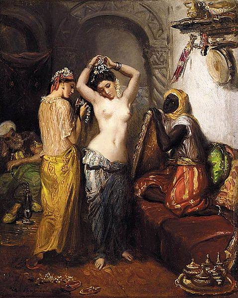 后宫 The Harem (1852)，狄奥多·夏塞希奥