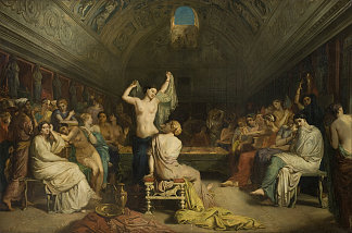 温水 Tepidarium (1853)，狄奥多·夏塞希奥