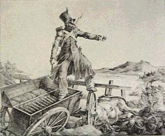 火炮沉箱 Artillery caisson (1818)，西奥多·杰利柯