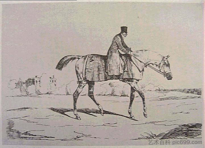 英国骑师 English Jockey (1820)，西奥多·杰利柯