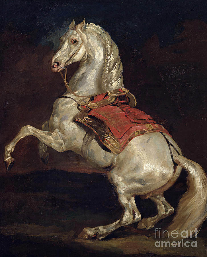 拿破仑的种马，帖木儿 Napoleon's Stallion, Tamerlan，西奥多·杰利柯