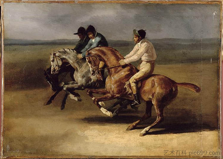 赛马 The Horse Race (1820 - 1824)，西奥多·杰利柯