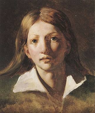 年轻的金发男子 Young blond man (1818 – 1819)，西奥多·杰利柯