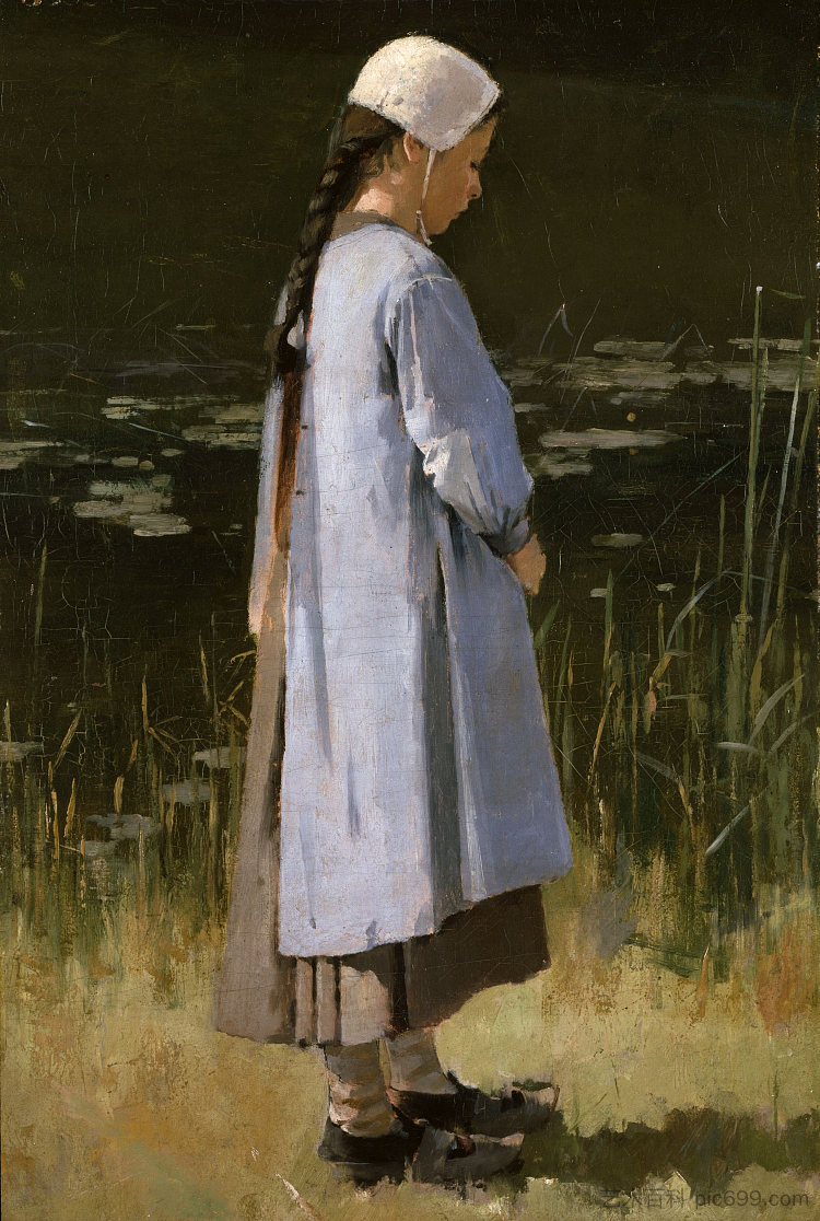 三钟经 Angelus (1879)，西奥多·罗宾逊