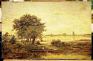 卢瓦尔河银行 Banks of Loire (1855)，西奥多·卢索