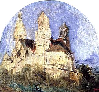 瓦兹的圣卢德埃塞兰特教堂 Church of Saint Lou d’Esserant in the Oise，西奥多·卢索