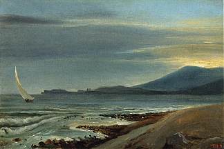 海景 Seascape (1831; France                     )，西奥多·卢索