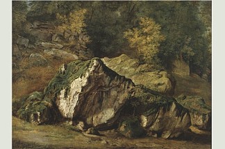 岩石研究 Study of rocks (1829)，西奥多·卢索