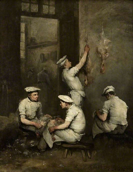 厨师 The Cooks (1862)，西奥多勒里波特