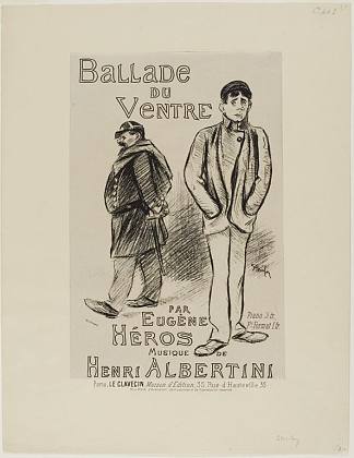 肚子的歌谣 Ballade du Ventre (1892)，索菲尔·史坦林