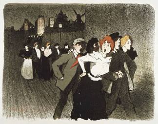 在街上 Dans La Rue (1895)，索菲尔·史坦林