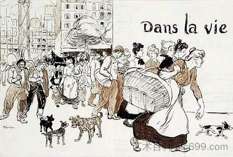 在生活中 Dans La Vie (1901)，索菲尔·史坦林