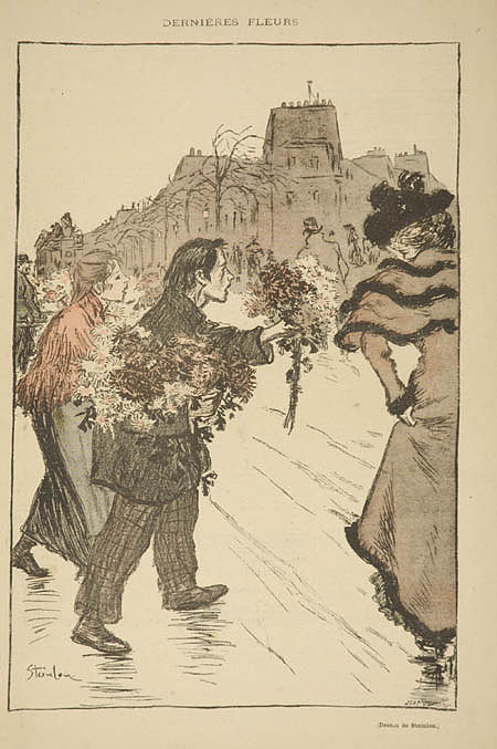 最后的花朵 Dernieres Fleurs (1893)，索菲尔·史坦林