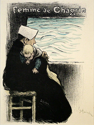 悲伤的女人 Femme de Chagrin (1894)，索菲尔·史坦林