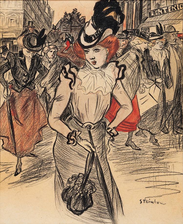 他不在那里 Il n’y est pas (1901)，索菲尔·史坦林