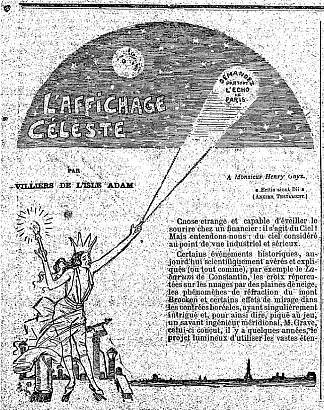 天体显示器 L’Affichage Celeste (1891)，索菲尔·史坦林