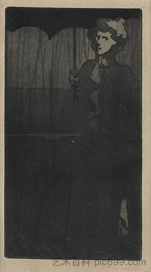 厌恶 L'Averse (1898)，索菲尔·史坦林