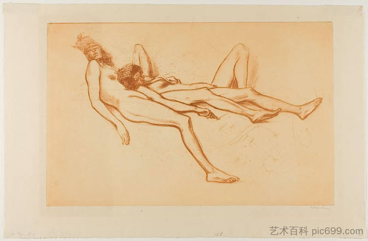 两种型号 Les Deux Modeles (1902)，索菲尔·史坦林