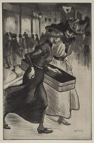 两个小跑者 Les Deux Trottins (1902)，索菲尔·史坦林