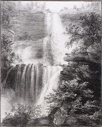 卡茨基尔瀑布 Falls at Catskill (c.1828 – 1829)，托马斯·科尔