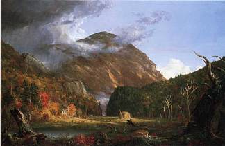 The Notch of the White Mountains（Crawford Notch） The Notch of the White Mountains (Crawford Notch) (1839)，托马斯·科尔