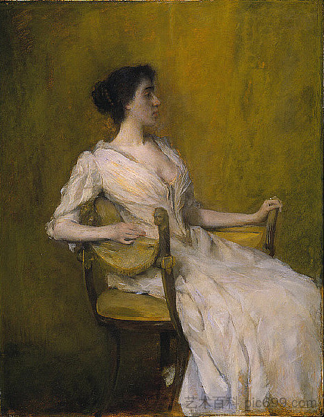 白衣女郎 Lady in White (1901)，托马斯·杜因