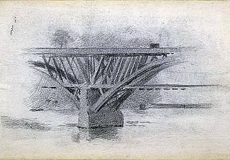 吉拉德大道大桥图纸 Drawing Of Girard Avenue Bridge，托马斯·伊肯斯