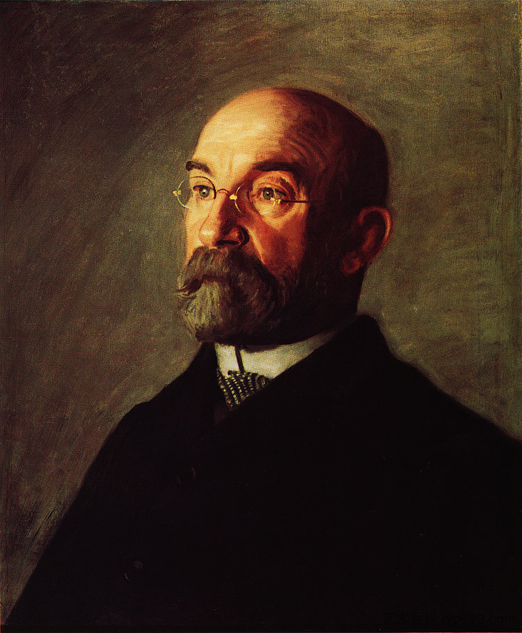 亚当· Portrait of Adam S. Bare (1903)，托马斯·伊肯斯