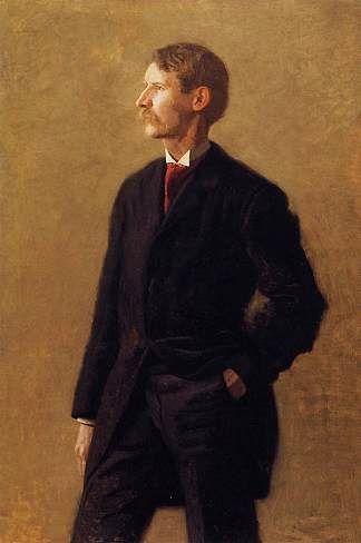 哈里森·莫里斯的肖像 Portrait of Harrison S. Morris (1896)，托马斯·伊肯斯