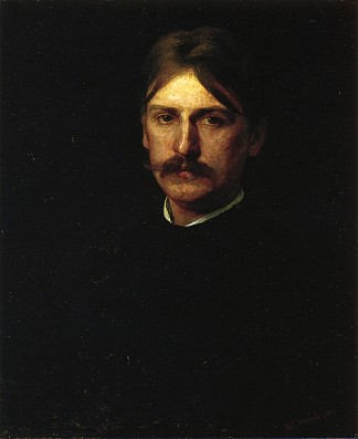 蒙塔古·弗拉格（流浪者）的肖像 Portrait of Montague Flagg (The Wanderer) (1887)，托马斯·伊肯斯