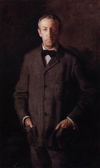 威廉·库尔茨的肖像 Portrait of William B. Kurtz (1903)，托马斯·伊肯斯