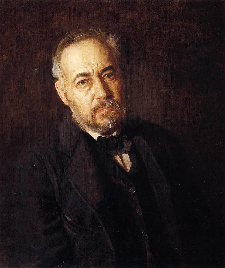 自画像 Self-portrait (1904)，托马斯·伊肯斯