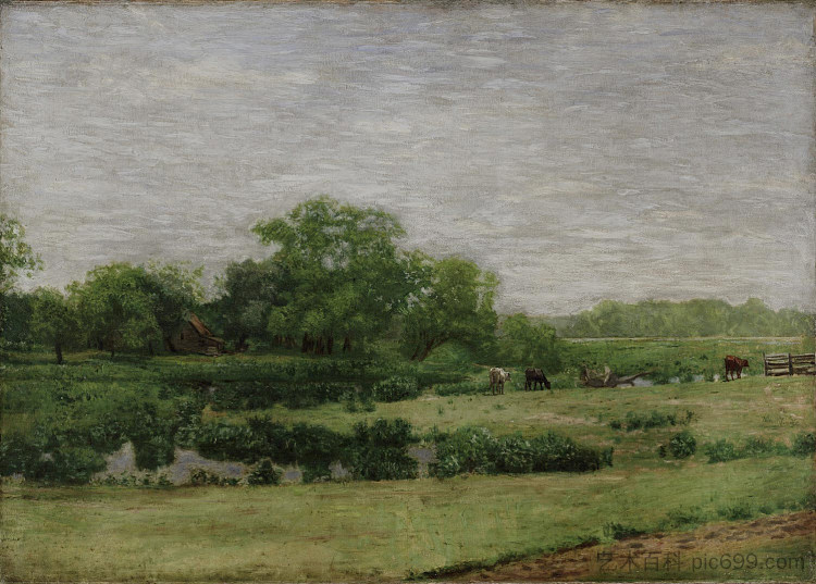 梅多斯,格洛斯特,新泽西州 The Meadows, Gloucester, New Jersey (1882 - 1883),托马斯·伊肯斯