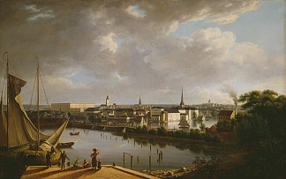 斯德哥尔摩景观 View of Stockholm (1827)，托马斯·费恩利