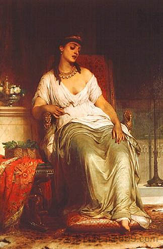 克利奥帕特拉 Cleopatra (1876)，托马斯·弗兰西斯·迪克西