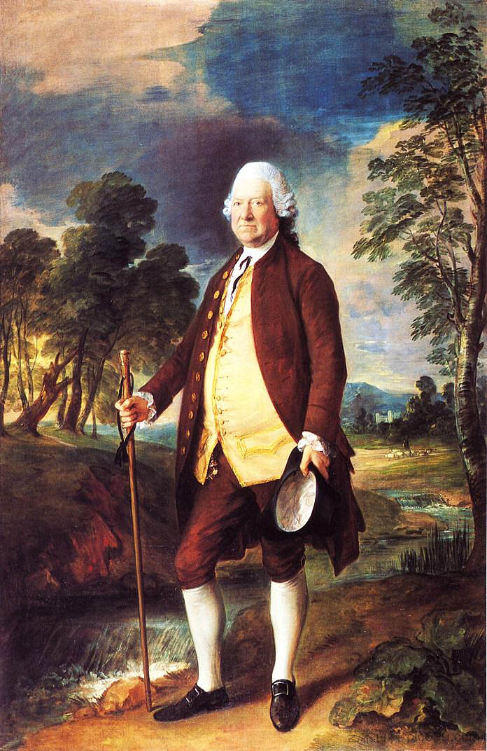 本杰明·杜鲁门 Benjamin Truman (c.1773 - c.1774)，托马斯·庚斯博罗