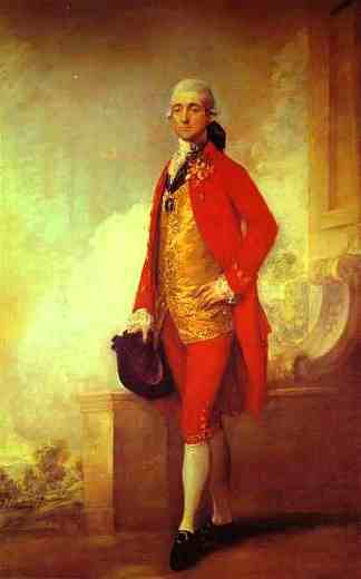 威廉·韦德船长 Captain William Wade (1769)，托马斯·庚斯博罗