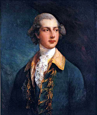 喬治四世 飾演 Prince of Wales George IV as Prince of Wales (1781)，托马斯·庚斯博罗