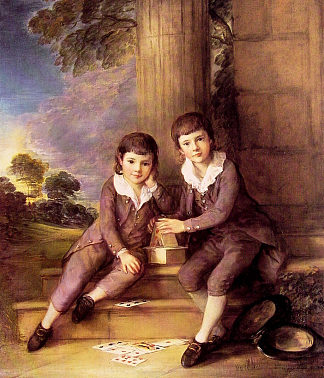 约翰和亨利·特鲁曼·维勒布瓦 John and Henry Trueman Villebois (c.1783)，托马斯·庚斯博罗