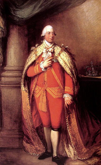 乔治三世国王 King George III (1781)，托马斯·庚斯博罗