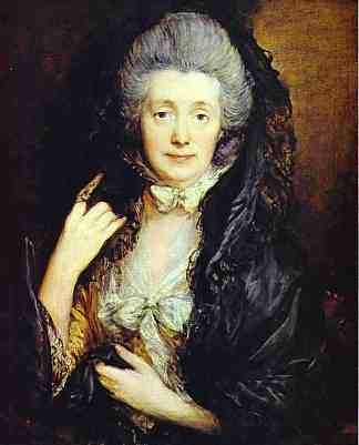 尼·玛格丽特·伯尔 Nee Margaret Burr (c.1778)，托马斯·庚斯博罗