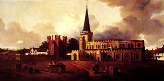 哈德利圣玛丽教堂 St. Mary’s Church Hadleigh (c.1748 – c.1750)，托马斯·庚斯博罗