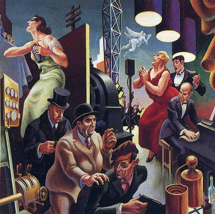 城市艺术 Arts of the City (1932)，托马斯·哈特·本顿