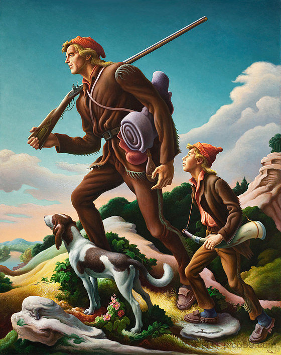 肯塔基人 The Kentuckian (1954),托马斯·哈特·本顿