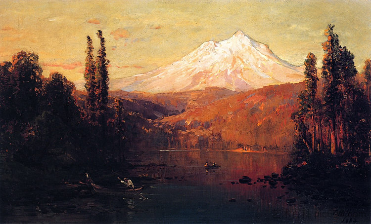 沙斯塔山 Mount Shasta (1882)，托马斯·希尔