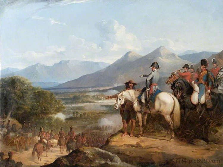 维多利亚战役,6月21日 The Battle of Vittoria, 21 June (1813),托马斯·琼斯·巴克