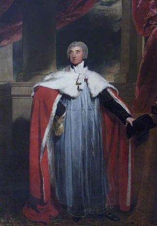 Edward Venables-Vernon Harcourt，饰演约克大主教 Edward Venables-Vernon Harcourt, as Archbishop of York (1823)，托马斯·劳伦斯