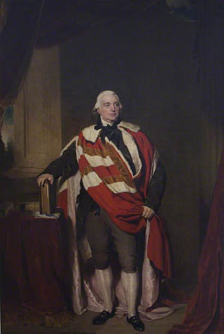 亨利·维纳布尔斯-弗农，第三代弗农男爵 Henry Venables-Vernon, 3rd Baron Vernon (1820)，托马斯·劳伦斯