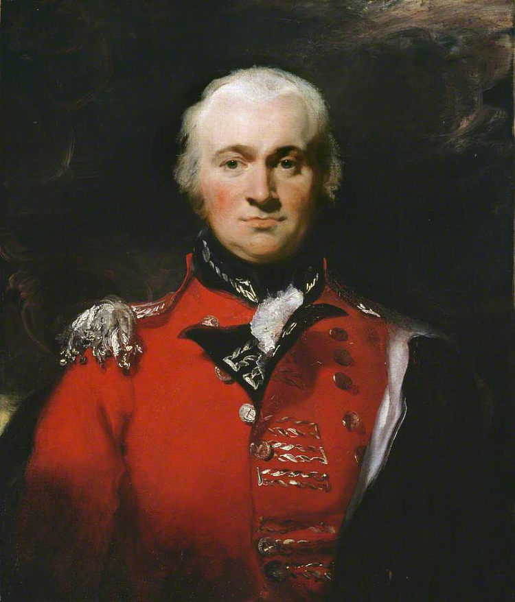 罗伯特·布朗里格中将（后来的将军爵士） Lieutenant-General (later General Sir) Robert Brownrigg (1810)，托马斯·劳伦斯