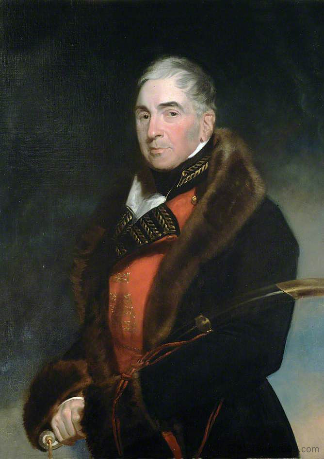 托马斯·格雷厄姆中将（后来的将军） Lieutenant-General (later General) Thomas Graham (1820)，托马斯·劳伦斯